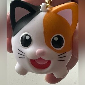 Calico Cat Jibber Pet Charm by Sankyo Toys.